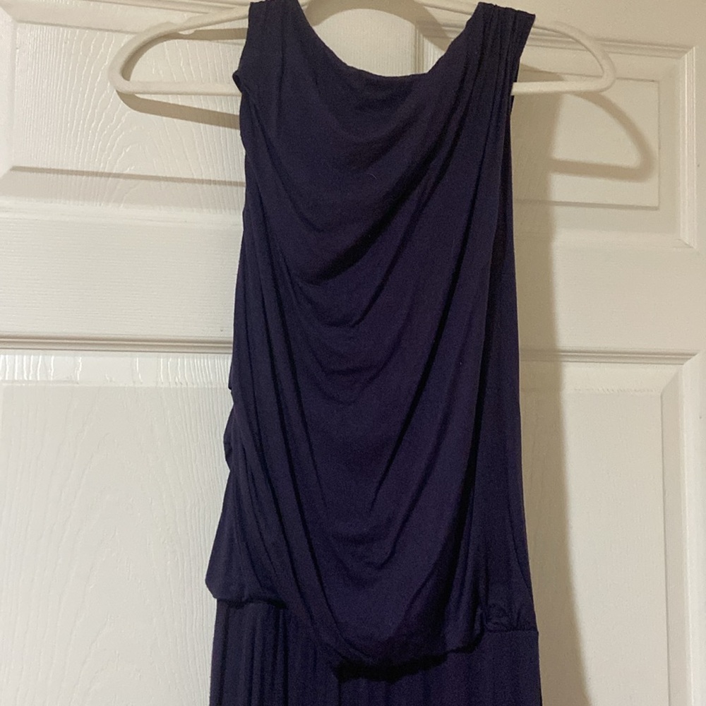 Bordeaux Los Angeles purple knit sleeveless dress size M